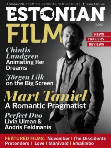ESTONIAN FILM magazine side cover Issue 2  2017