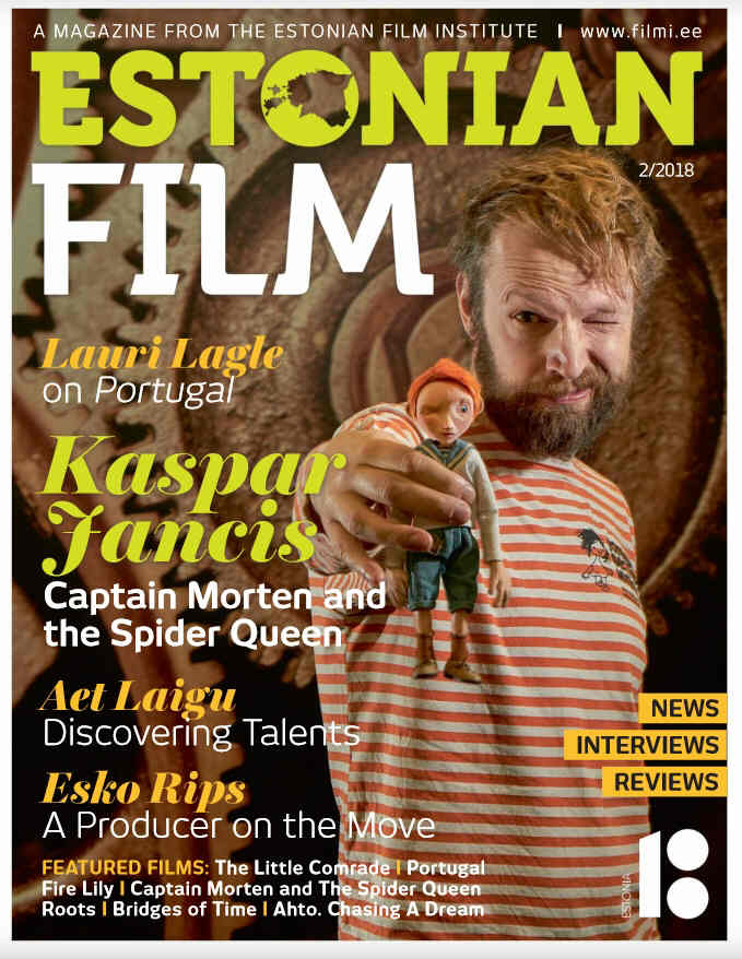 ESTONIAN FILM magazine side cover Issue 2   2018