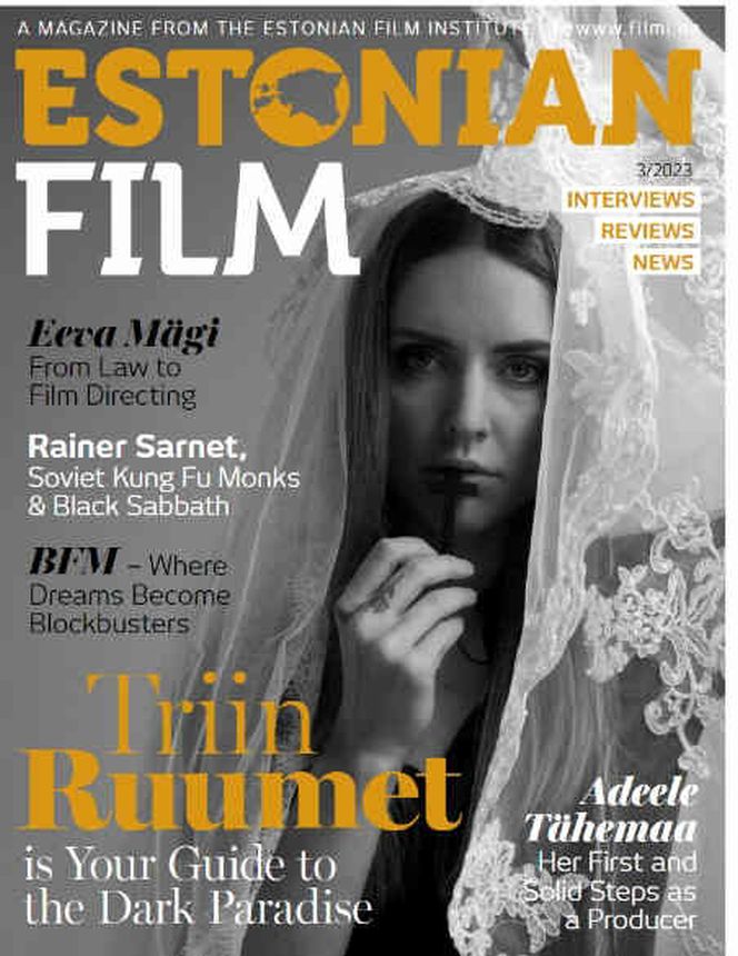 ESTONIAN FILM magazine side cover Issue 3   2023