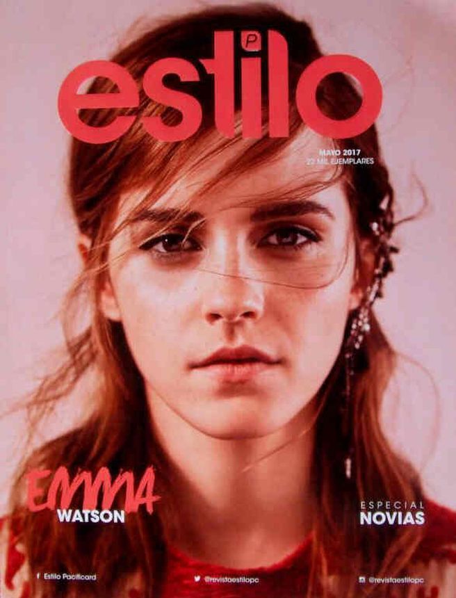 ESTILO magazine side cover  May 2017