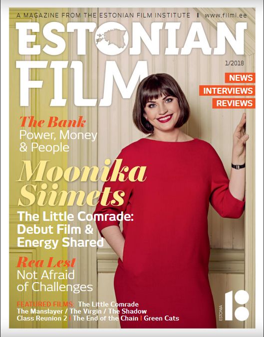 ESTONIAN FILM magazine side cover Issue 1   2018