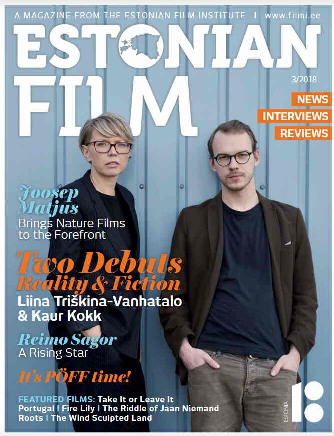 ESTONIAN FILM magazine side cover Issue 3   2018