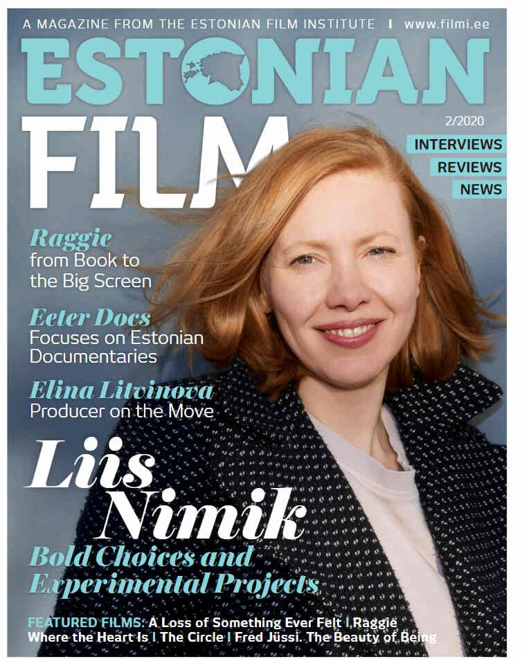 ESTONIAN FILM magazine side cover Issue 2   2020