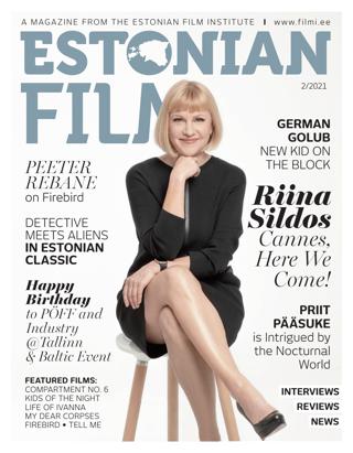 ESTONIAN FILM magazine side cover Issue 2   2021