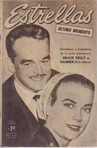 ESTRELLAS magazine side cover Issue 47  1956