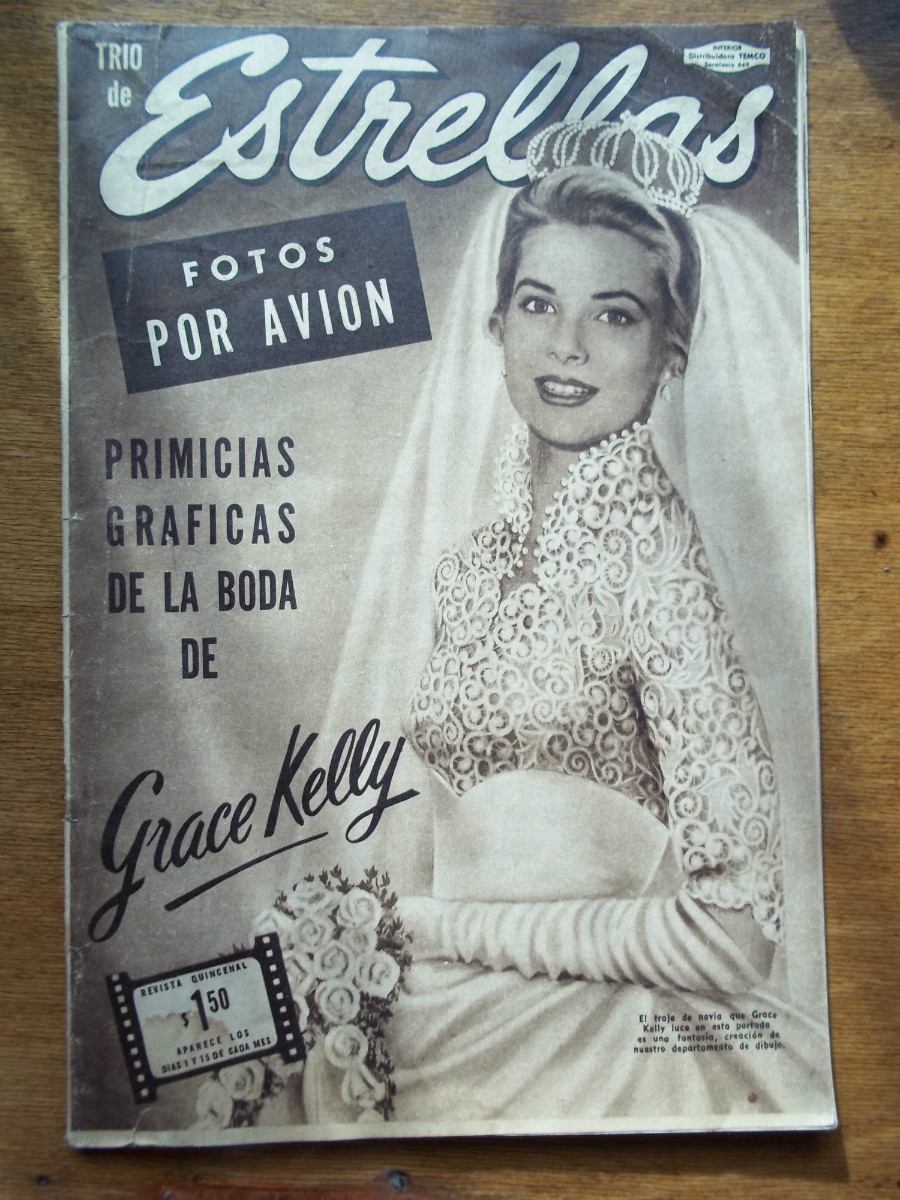 ESTRELLAS magazine side cover Issue 48 24 April 1956