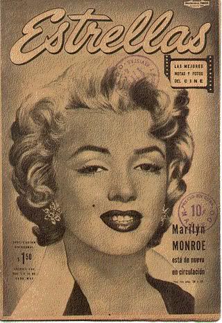 ESTRELLAS magazine side cover  1954