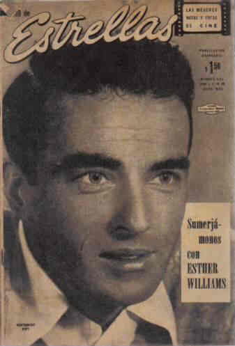 ESTRELLAS magazine side cover Issue 19  1955