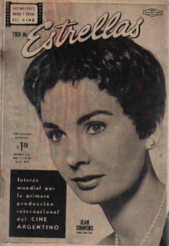 ESTRELLAS magazine side cover Issue 25  1955