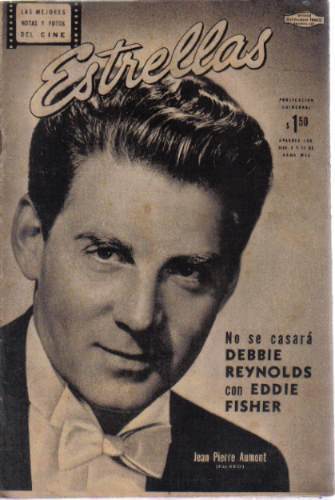 ESTRELLAS magazine side cover Issue 30  1955