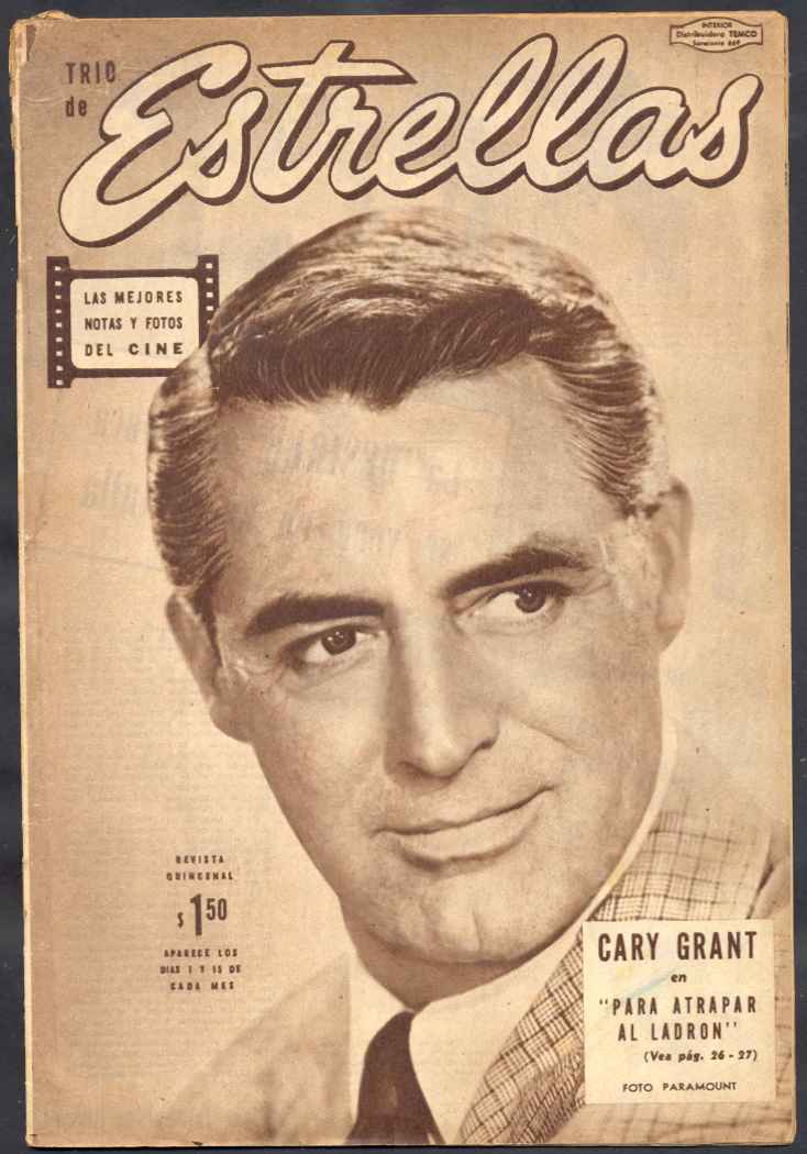 ESTRELLAS magazine side cover 1 March 1956