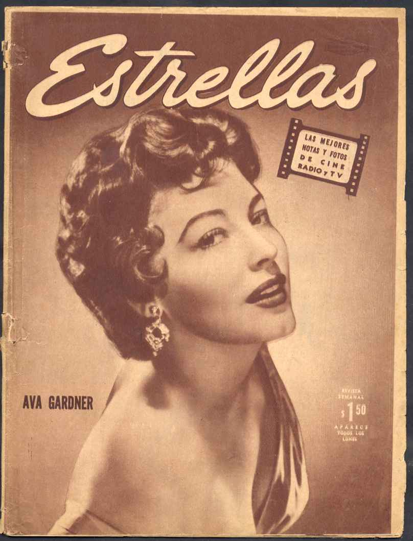 ESTRELLAS magazine side cover Issue 67 1 October 1956