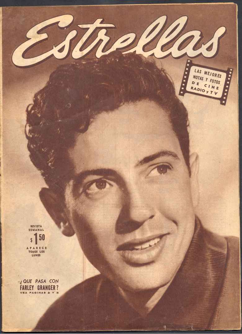ESTRELLAS magazine side cover Issue 70 22 October 1956