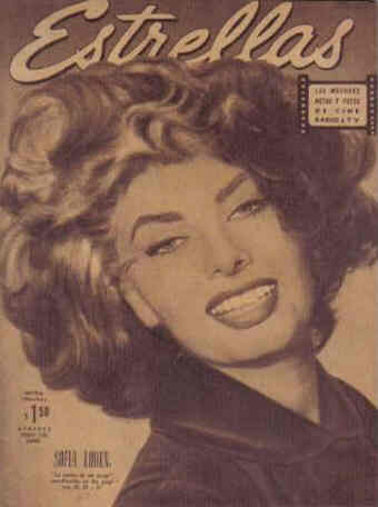 ESTRELLAS magazine side cover Issue 65  1956