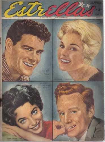 ESTRELLAS magazine side cover Issue 97 August 1958