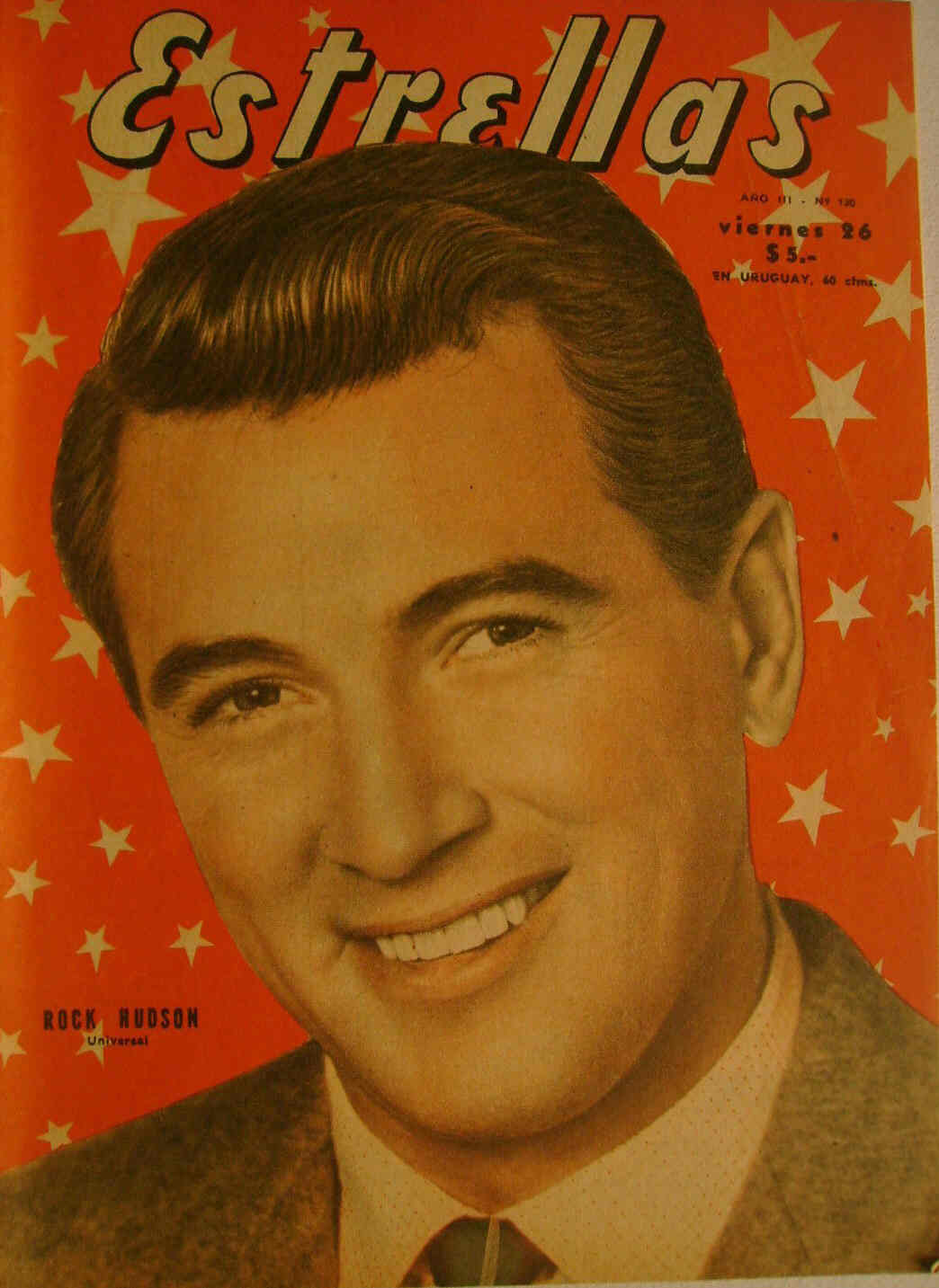 ESTRELLAS magazine side cover Issue 130 19 June 1959