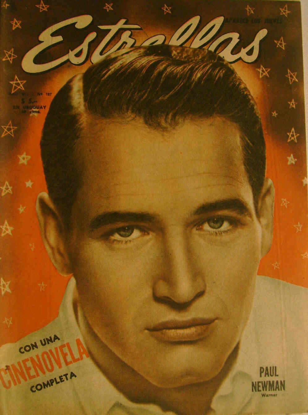 ESTRELLAS magazine side cover Issue 137 13 August 1959