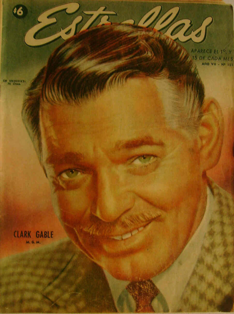 ESTRELLAS magazine side cover Issue 151 19 November 1959