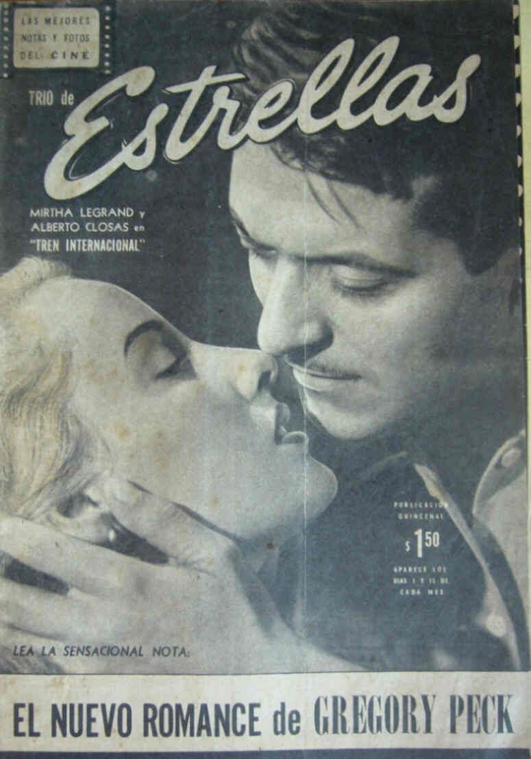 ESTRELLAS magazine side cover Issue 15 1 November 1954