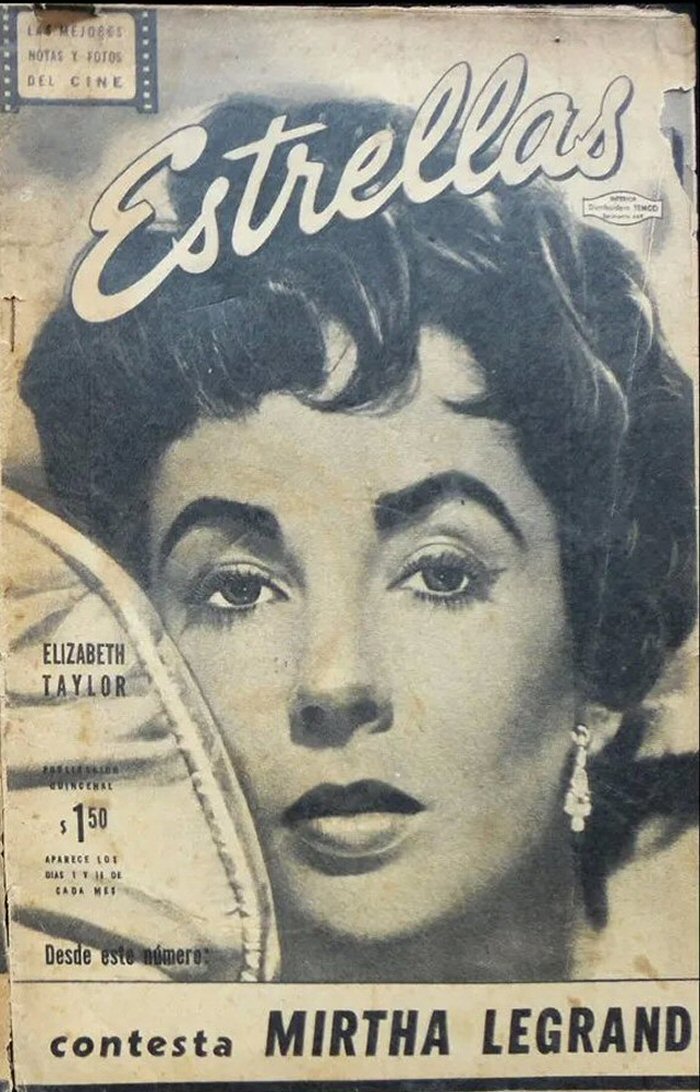 ESTRELLAS magazine side cover Issue 16 15 November 1954