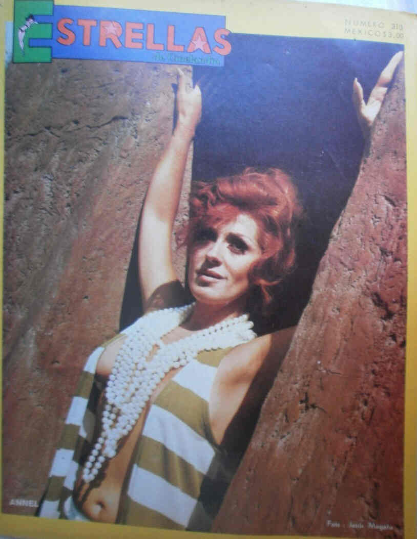 ESTRELLAS DE CINELANDIA magazine side cover Issue 313 29 August 1970