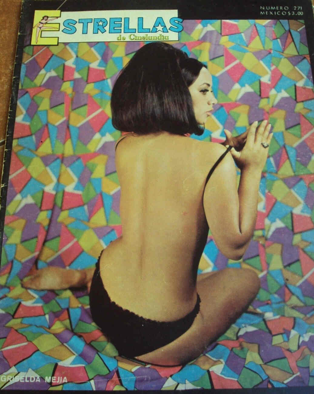ESTRELLAS DE CINELANDIA magazine side cover Issue 271 8 November 1969