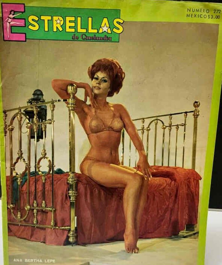 ESTRELLAS DE CINELANDIA magazine side cover Issue 272 15 November 1969