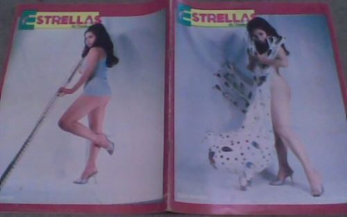 ESTRELLAS DE CINELANDIA magazine side cover Issue 341 12 March 1971