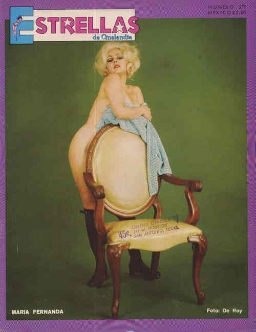 ESTRELLAS DE CINELANDIA magazine side cover Issue 379 4 December 1971