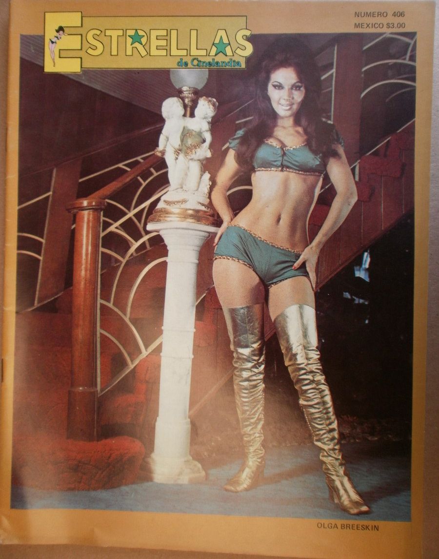 ESTRELLAS DE CINELANDIA magazine side cover Issue 406 14 June 1972