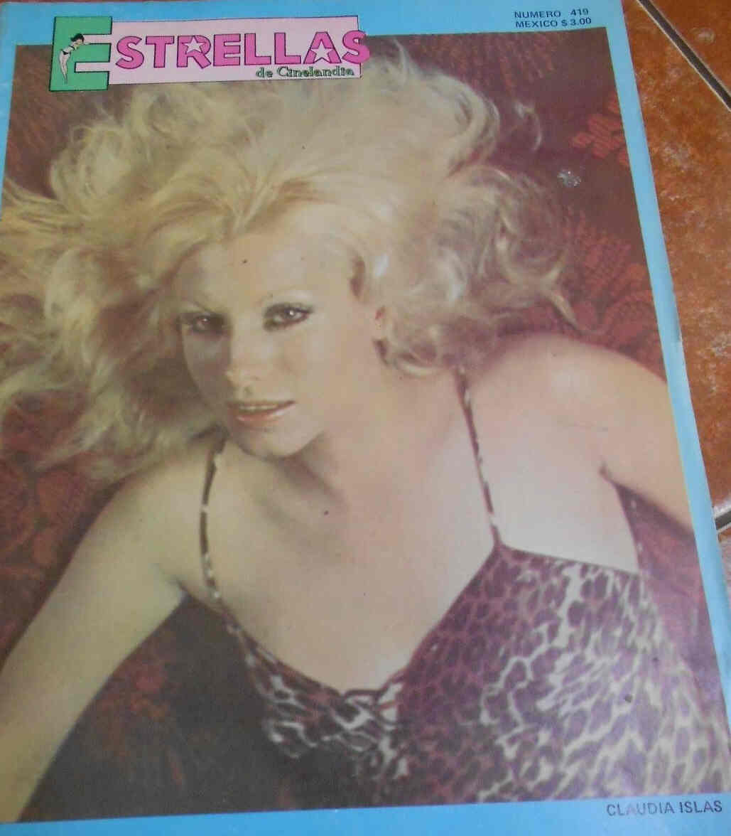 ESTRELLAS DE CINELANDIA magazine side cover Issue 419 13 September 1972