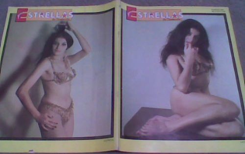 ESTRELLAS DE CINELANDIA magazine side cover Issue 458 12 June 1973
