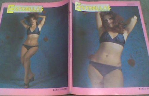 ESTRELLAS DE CINELANDIA magazine side cover Issue 472 30 September 1973