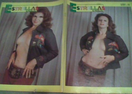 ESTRELLAS DE CINELANDIA magazine side cover Issue 530 9 November 1974