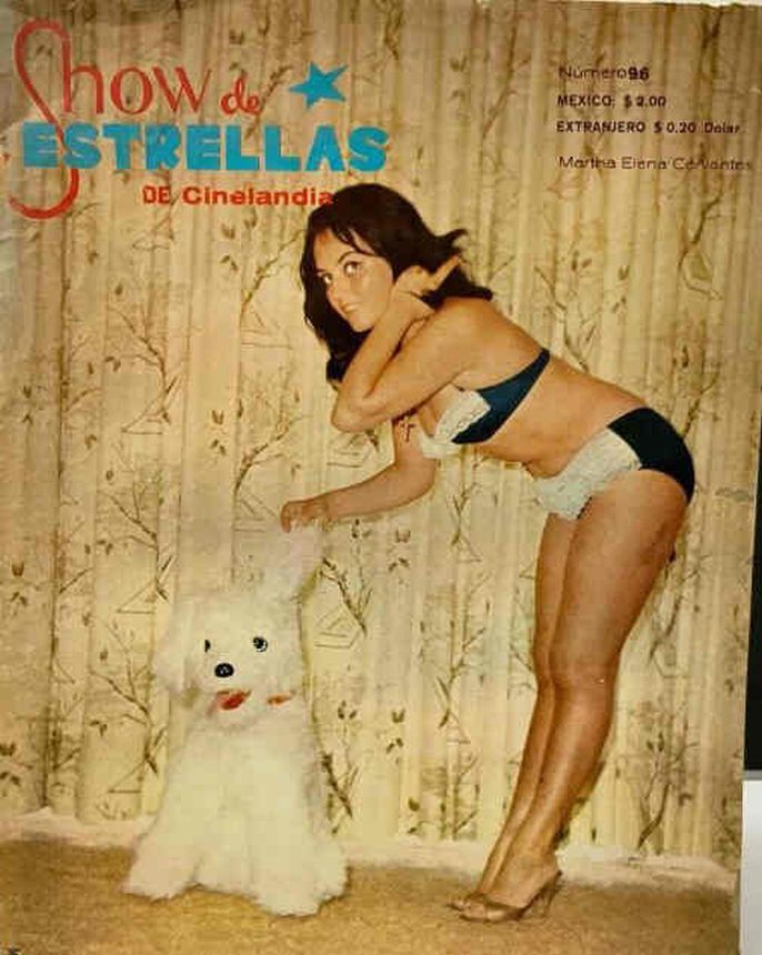 ESTRELLAS DE CINELANDIA magazine side cover Issue 96 25 August 1964