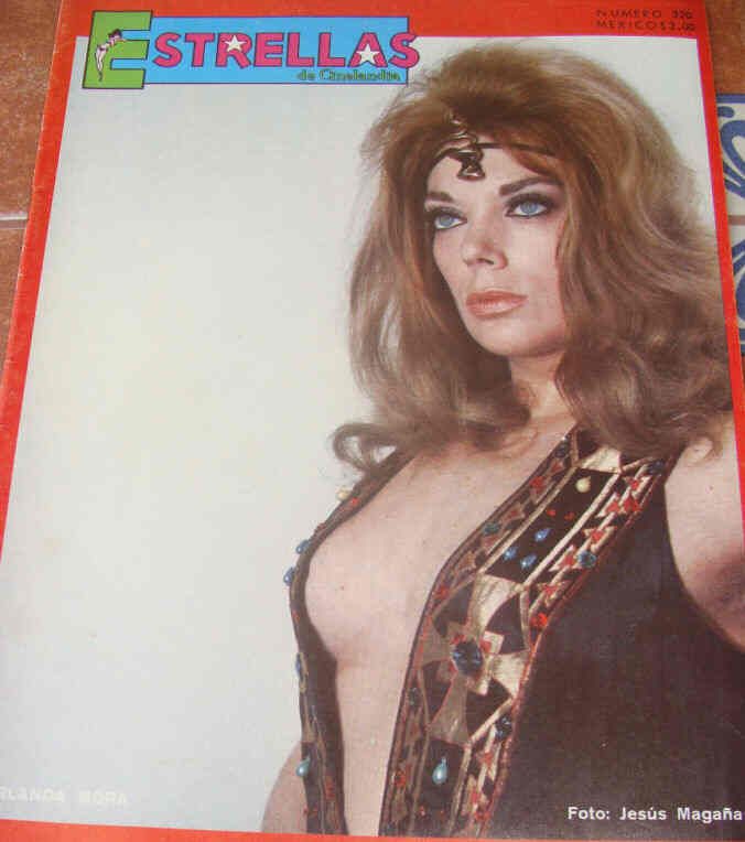 ESTRELLAS DE CINELANDIA magazine side cover Issue 320 17 October 1970