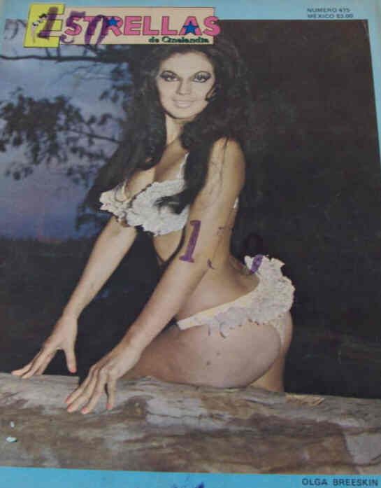 ESTRELLAS DE CINELANDIA magazine side cover Issue 415 16 August 1972