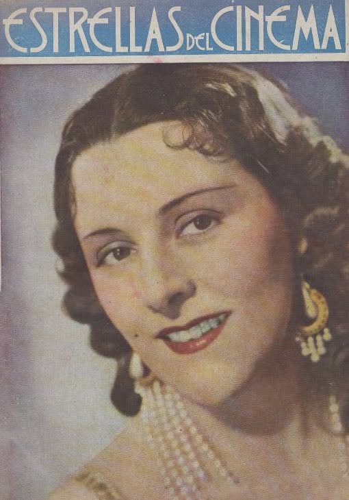 ESTRELLAS DEL CINEMA magazine side cover   1940