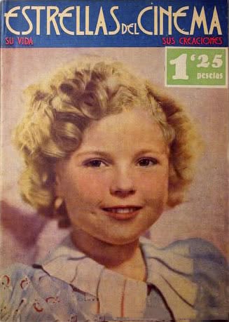 ESTRELLAS DEL CINEMA magazine side cover   1940