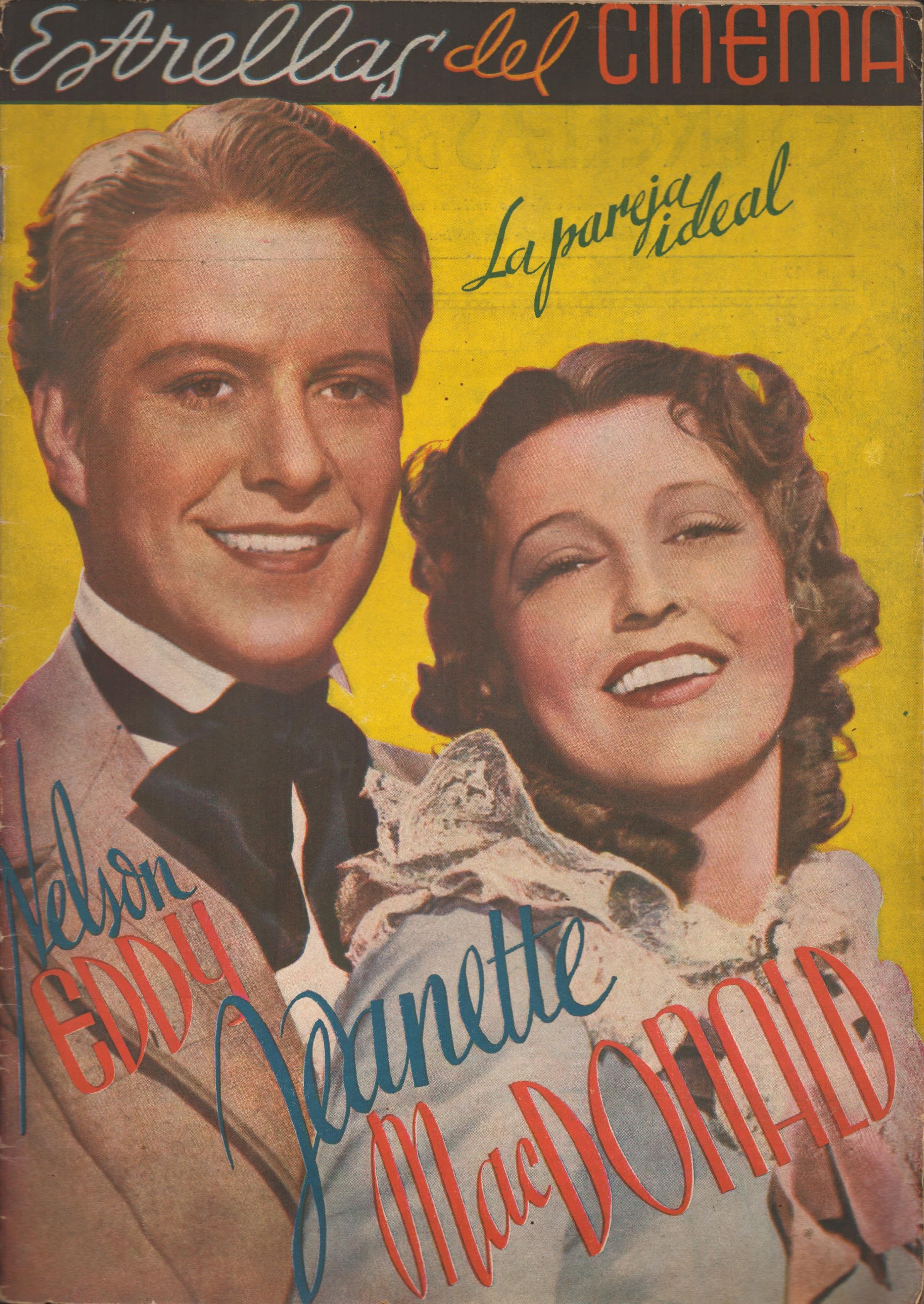 ESTRELLAS DEL CINEMA magazine side cover Issue 17  January 1941
