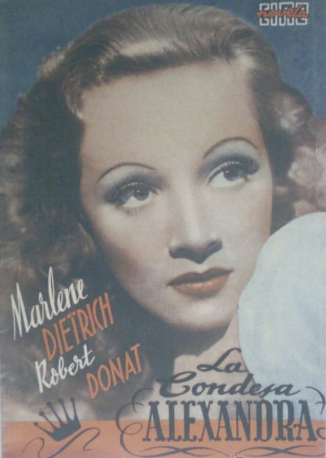 ESTRELLAS DEL CINEMA magazine side cover Issue 18  February 1941