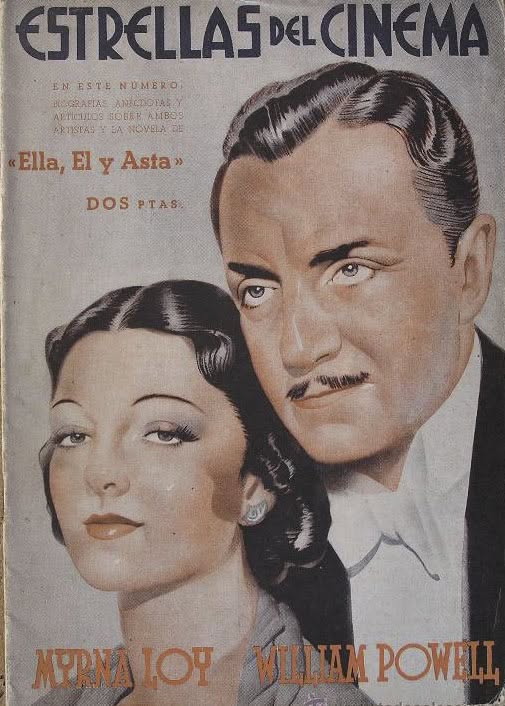 ESTRELLAS DEL CINEMA magazine side cover Issue 23  June 1941