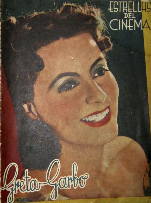 ESTRELLAS DEL CINEMA magazine side cover   1941