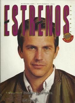 ESTRENOS DE CINE magazine side cover Issue 2 December 1993
