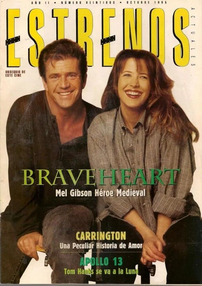 ESTRENOS DE CINE magazine side cover Issue 22 October 1995