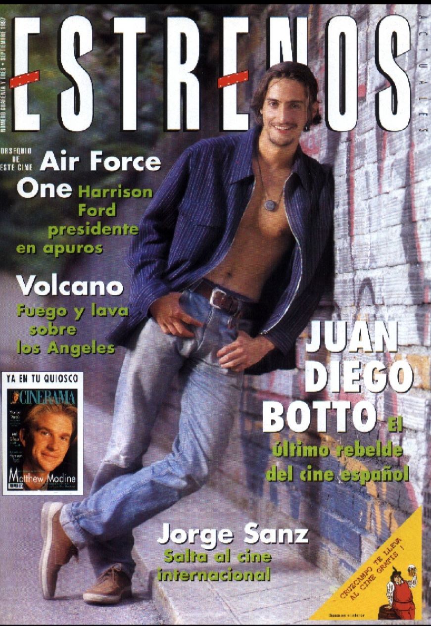 ESTRENOS DE CINE magazine side cover Issue 43 September 1997