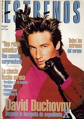 ESTRENOS DE CINE magazine side cover Issue 53 July/August 1998