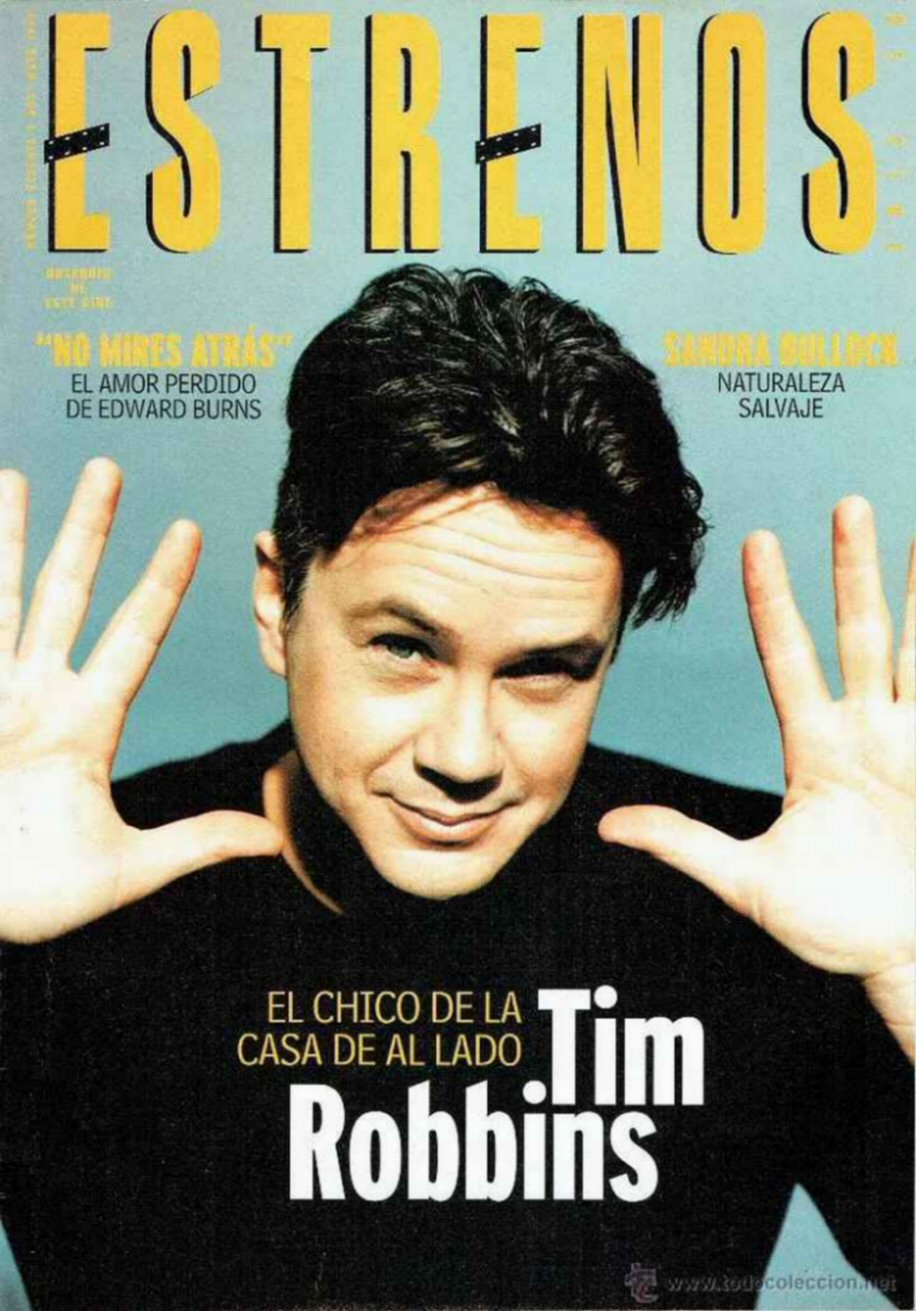 ESTRENOS DE CINE magazine side cover Issue 62 May 1999