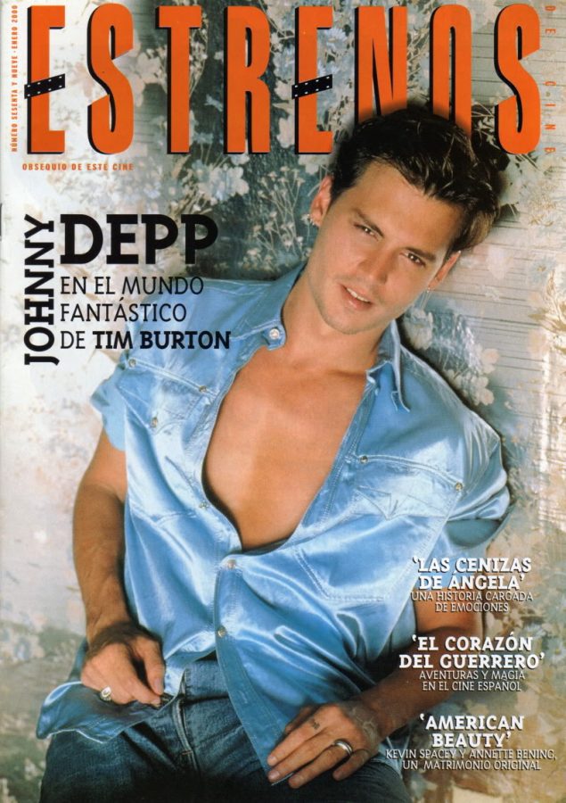 ESTRENOS DE CINE magazine side cover Issue 69 January 2000