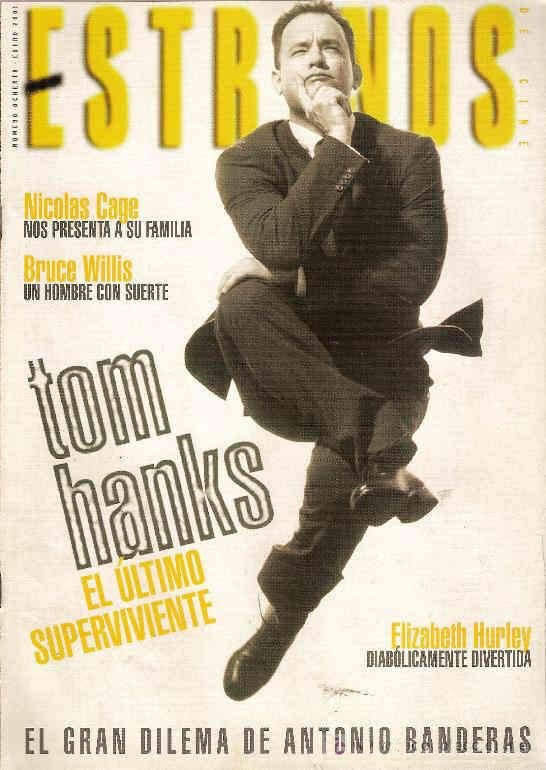 ESTRENOS DE CINE magazine side cover Issue 80 January 2001